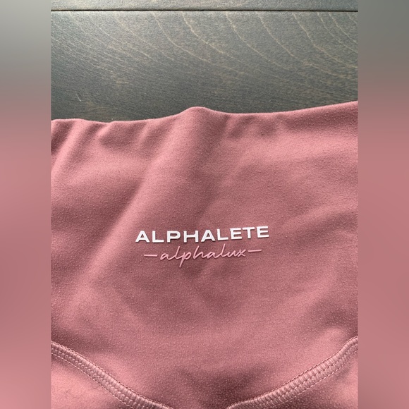 🎀🩰 PINK ALPHALETE LEGGING 🩰🎀 - Picture 3 of 3